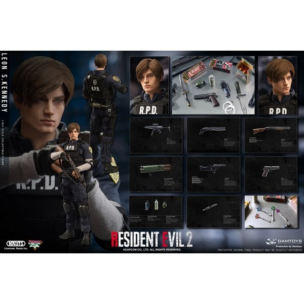 Damtoys DMS030 Leon S. Kennedy Resident Evil 2 1/6 Figure 