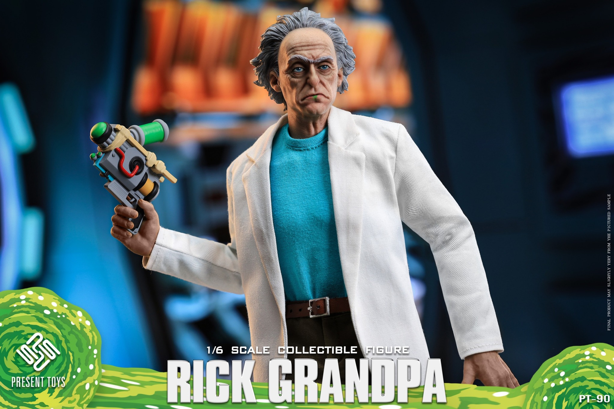 Pre-order! Present Toys pt-sp90 RICK GRANDPA 1/6 Figure 