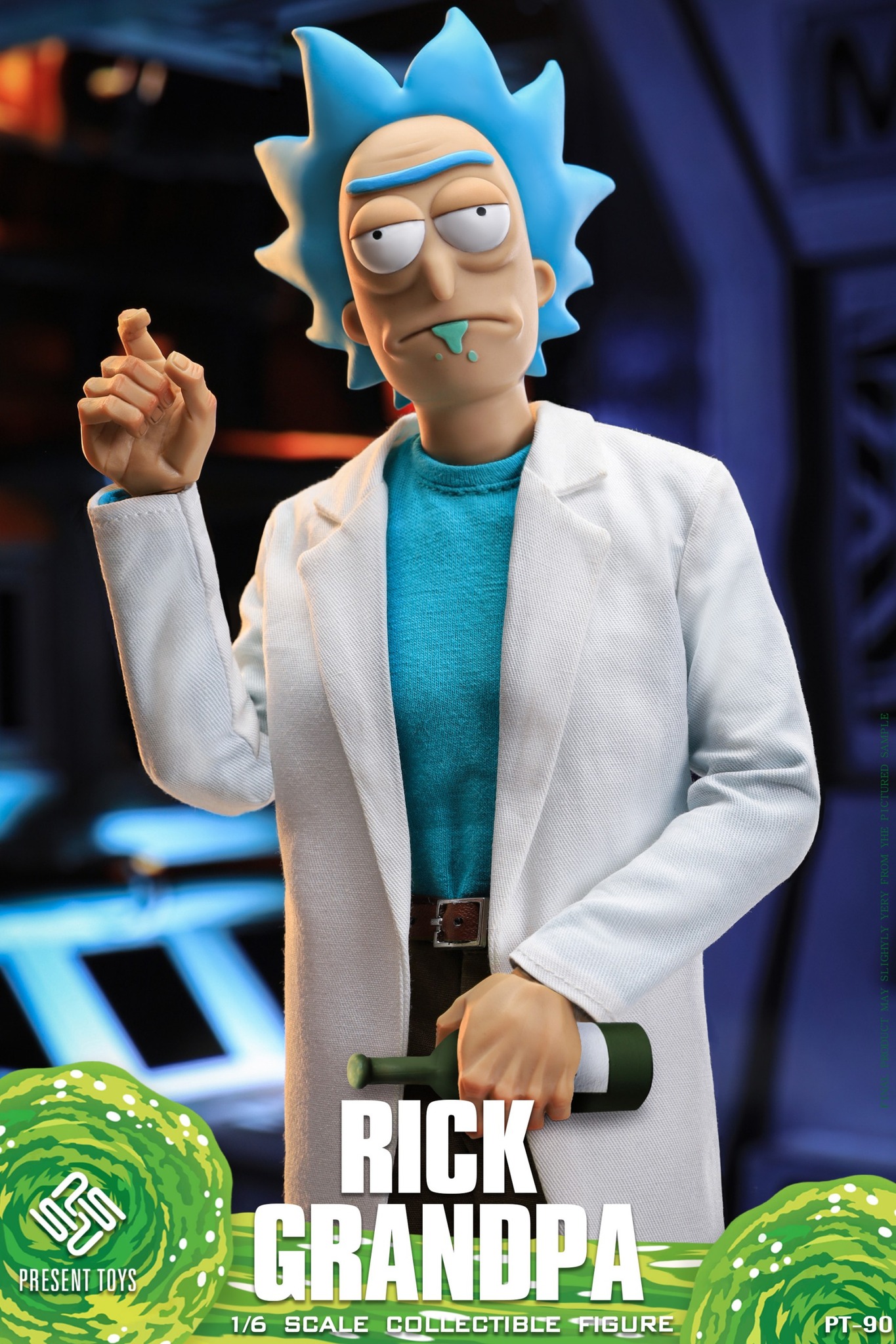Pre-order! Present Toys pt-sp90 RICK GRANDPA 1/6 Figure 
