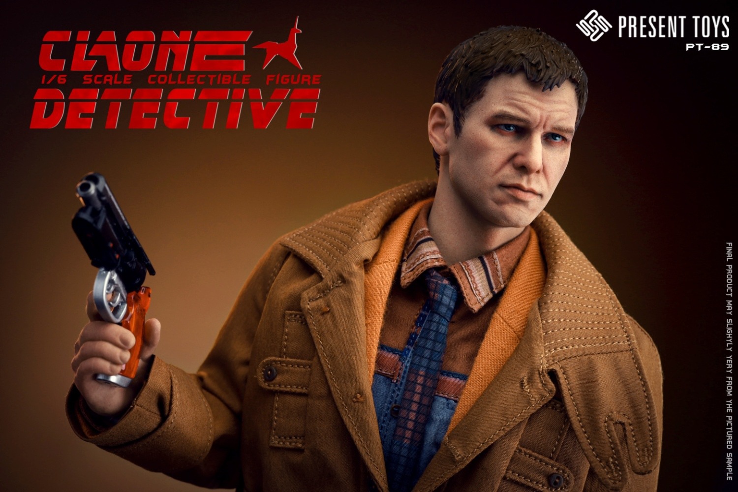 Pre-order! Present Toys PT-89 Clone Detective 1/6 Rick Deckard Blade Runner