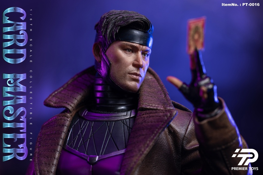 Pre Order! Premier Toys  PT-0016 Gambit Marvel 1/6 Card Master