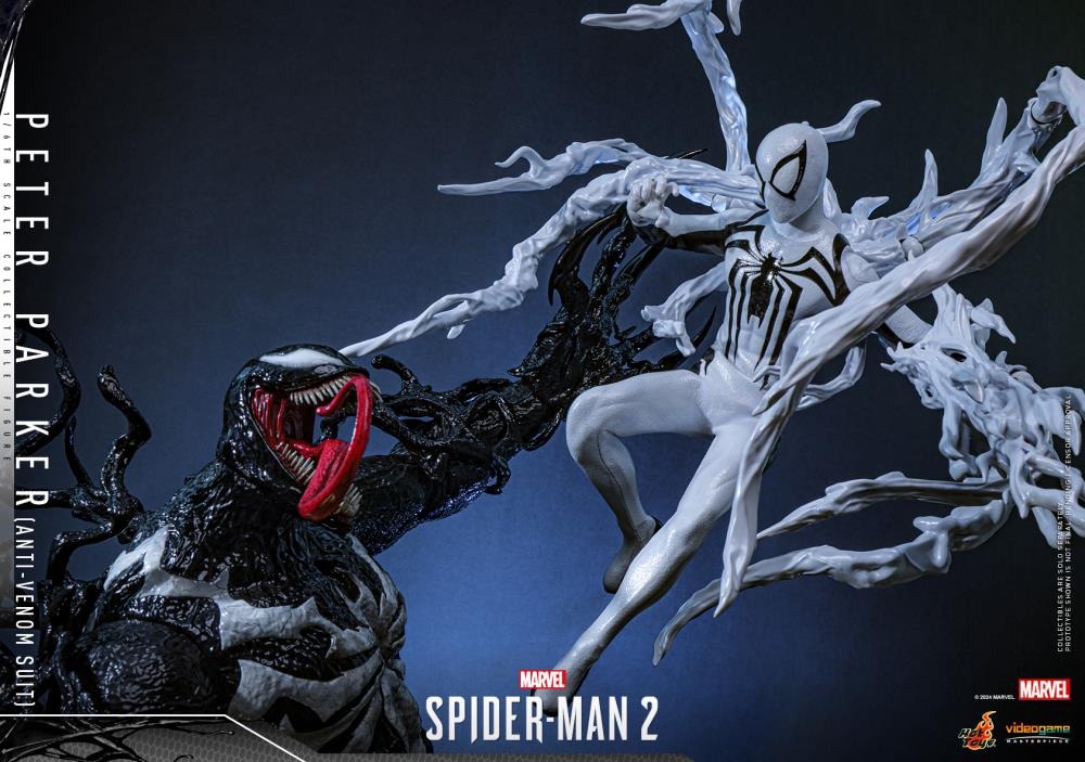 Pre order! Hot Toys VGM69 Marvel Spider-Man 2 Spiderman 1/6 Peter Parker (Anti-Venom Suit) Figure