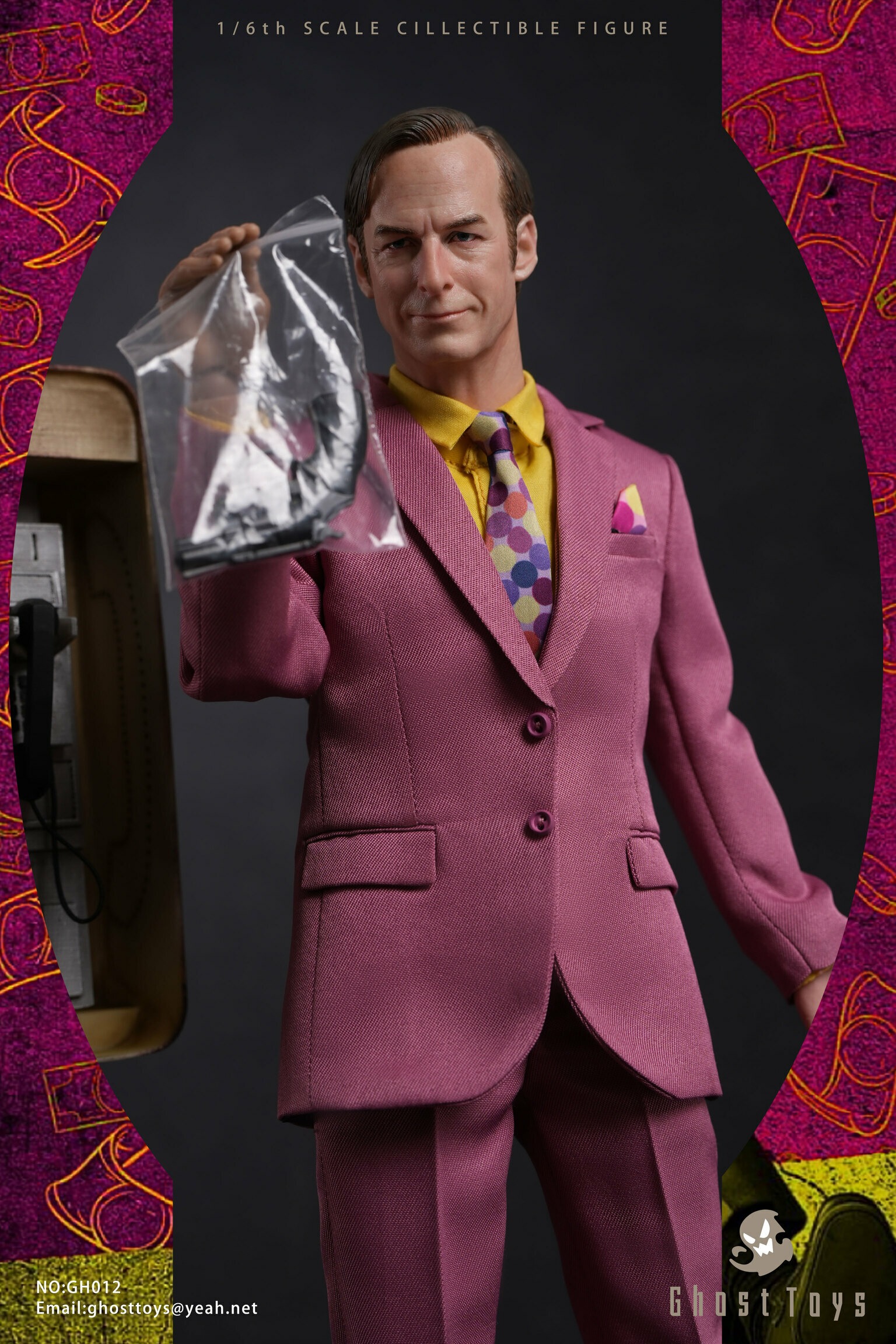 Pre order! Ghost Toys GH-012 1/6 Seductive Saul lawyer figure