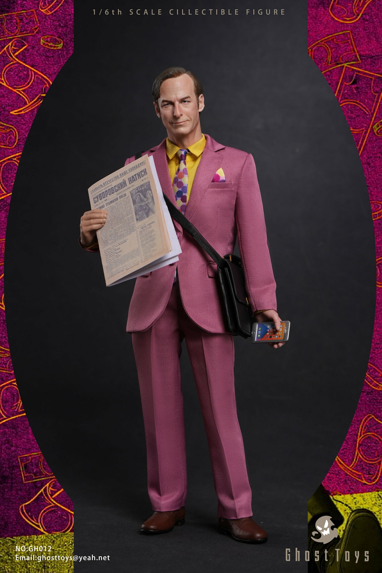 Pre order! Ghost Toys GH-012 1/6 Seductive Saul lawyer figure