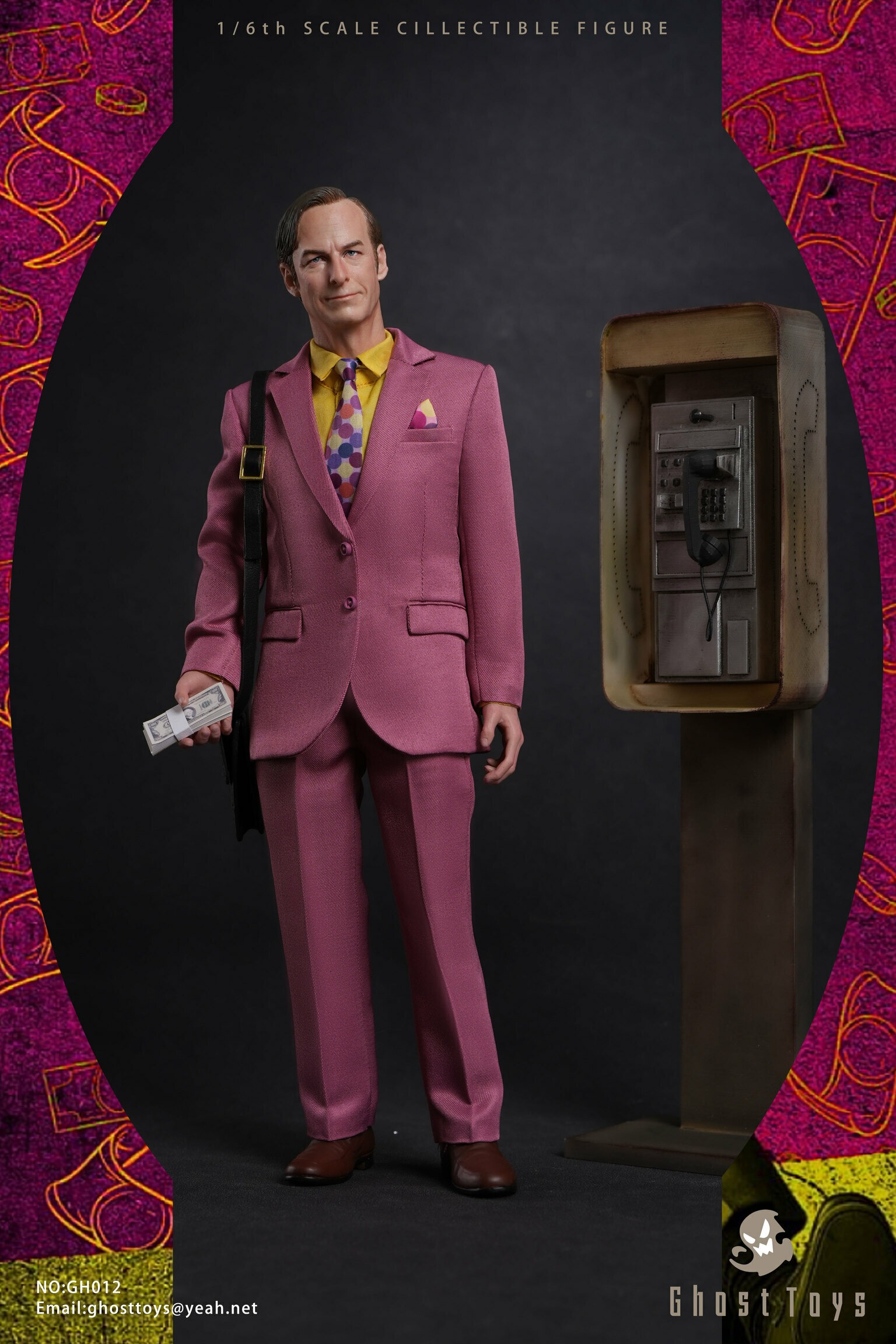 Pre order! Ghost Toys GH-012 1/6 Seductive Saul lawyer figure