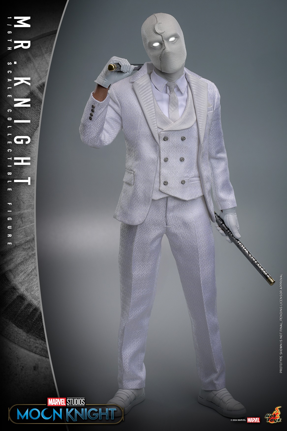 Pre order! Hot toys Moon Knight 1/6 Mr. Knight Collectible Figure