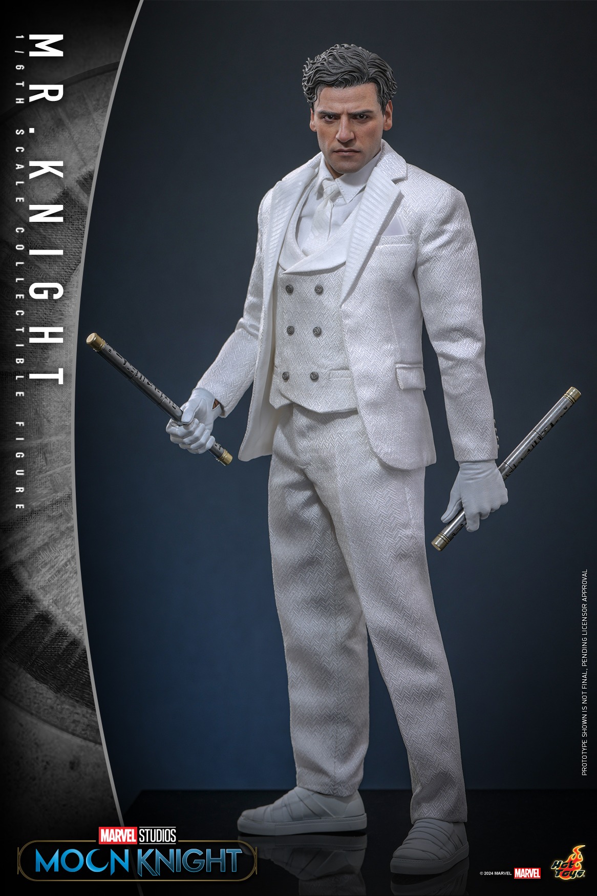 Pre order! Hot toys Moon Knight 1/6 Mr. Knight Collectible Figure