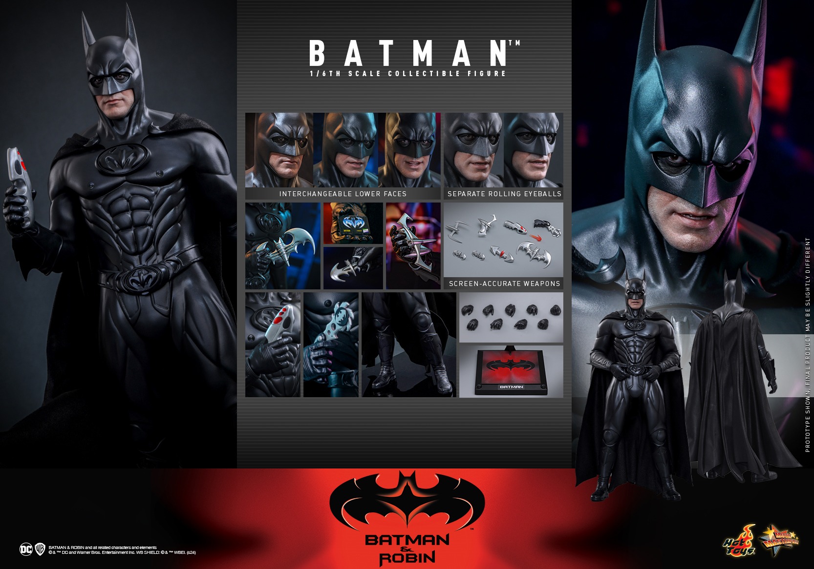 Pre order! Hot Toys "Batman & Robin" 1/6th scale Batman Collectible Figure