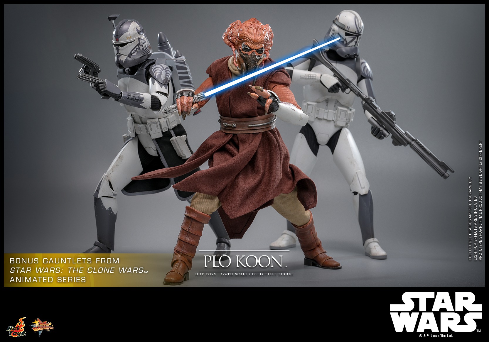 In stock! Hot Toys MMS785 Plo Koon Star Wars Revenge of the Sith 1/6 scale Collectible Figure