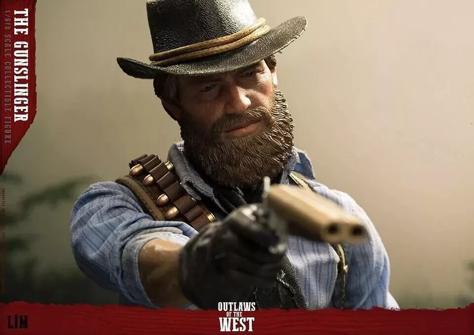 In Stock!! LimToys LIM008 1/6 Red Dead Redemption Arthur Figure 2 Heads