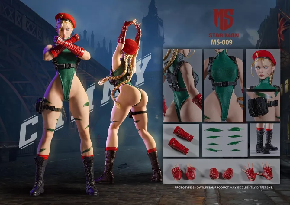 In Stock! STARMAN MS-009 1/6 cammy killer Bee Collectible Figure street fighter