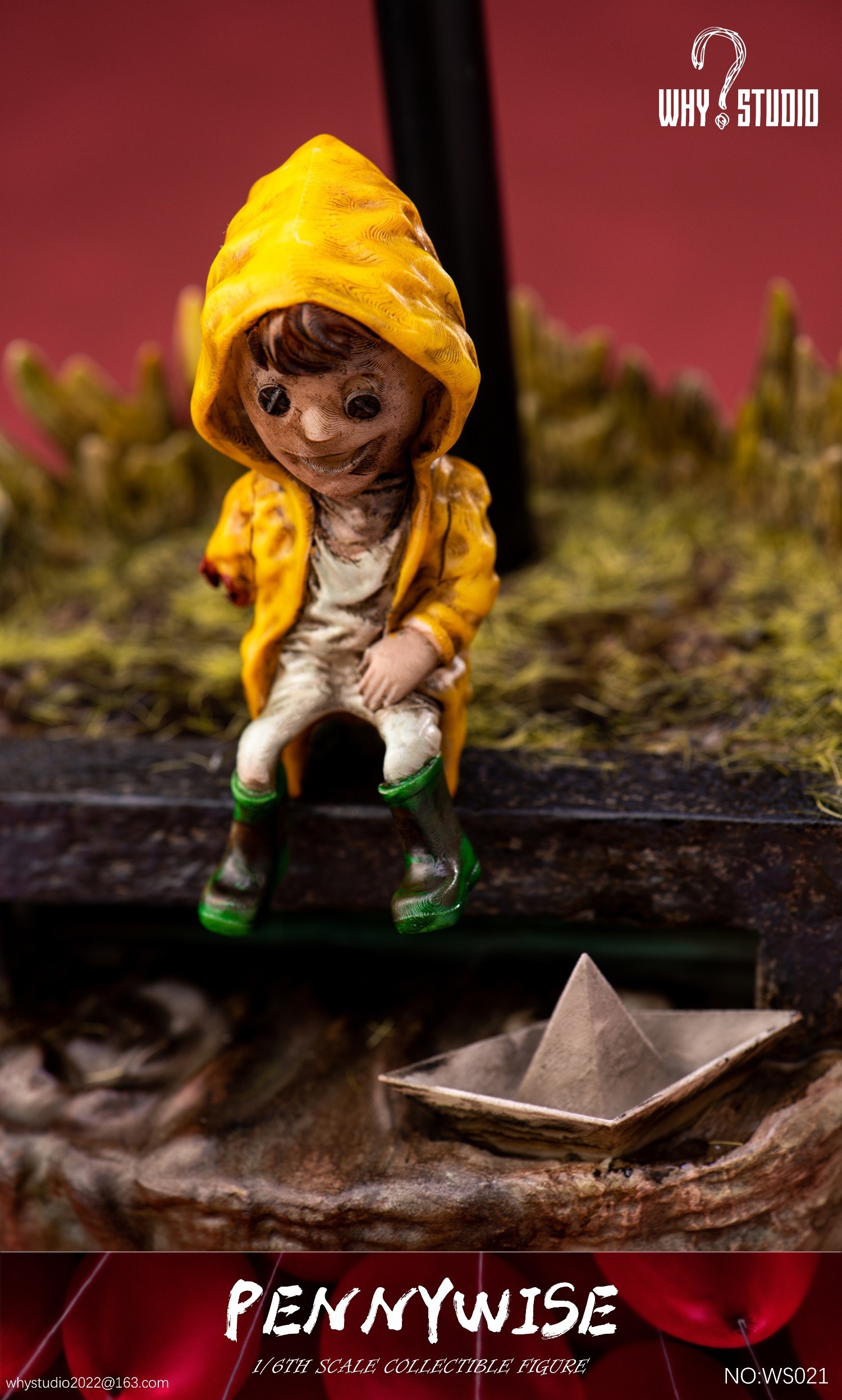 Pre order! WHY STUDIO NO: WS021 Resurrection Female Clown Pennywise1/6 scale action figure