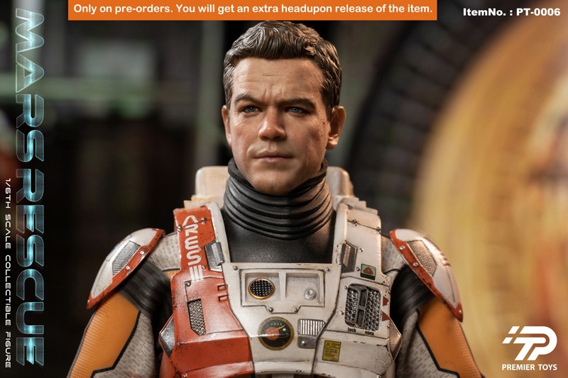 Premier Toys PT0006 Mars Rescue Astronaut 1/6 Figure Reissue