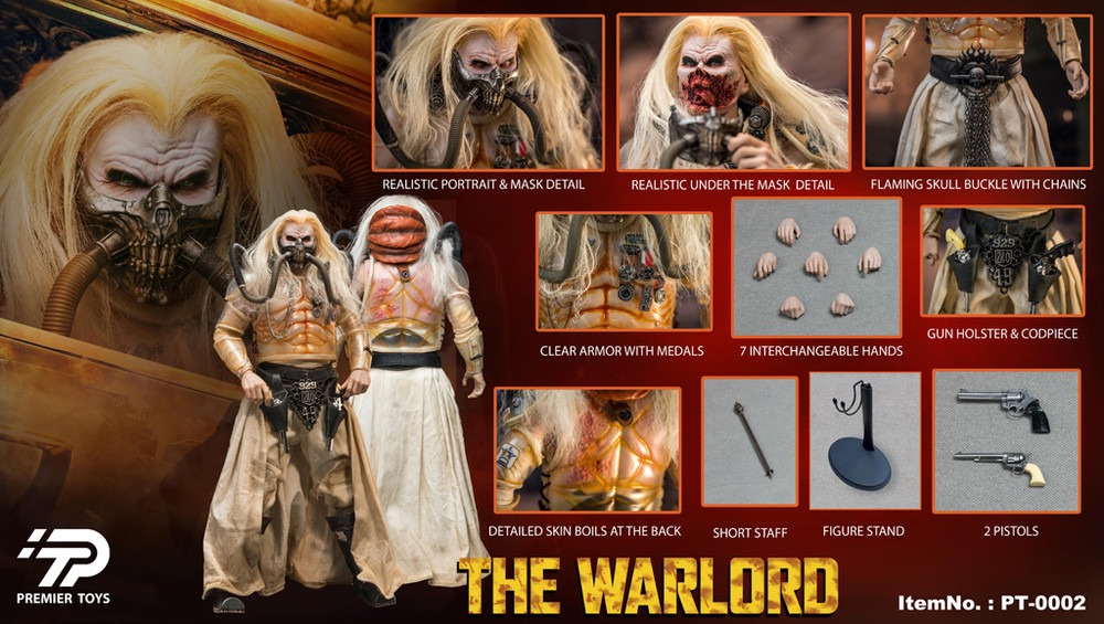 Premier Toys PT0002 1/6 Mad Max Immortan Joe Action Figure 