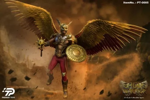 Premier Toys PT0005 1/6 Black Adam Hawkman Eagle Warrior Action Figure