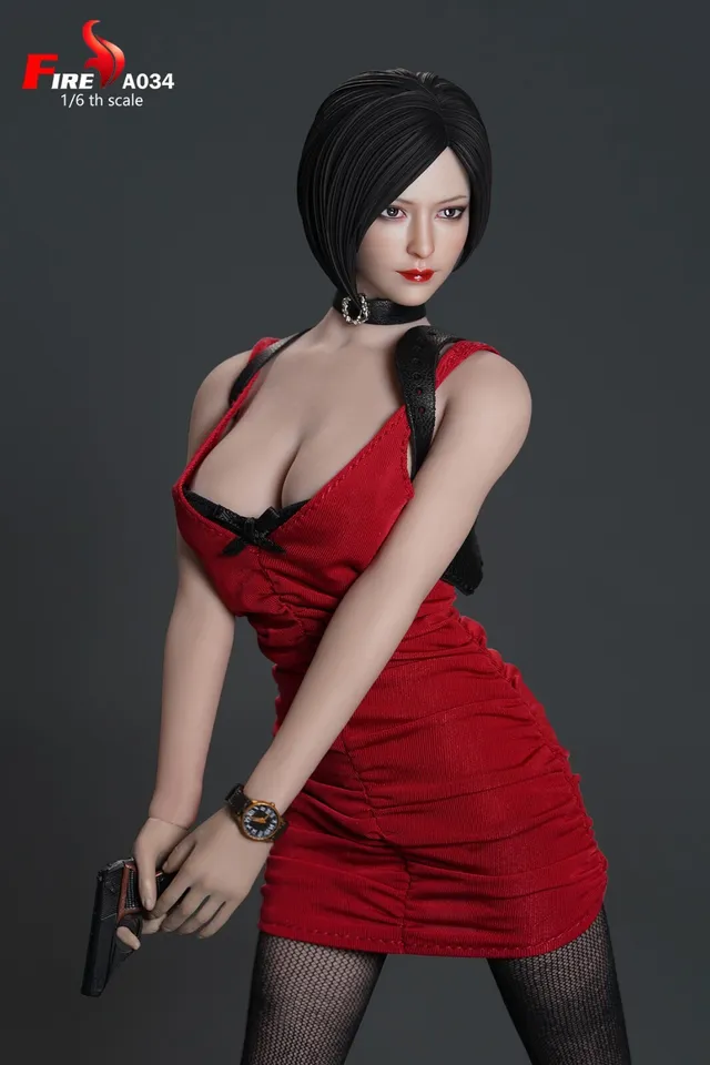 FIRE A034 1/6 Scale Ada Head Sculpt and Costume set