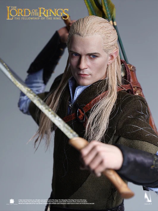 In stock! INART The Lord of the Rings: The Fellowship of the Ring Legolas 1/6 Collectible Figure (Rooted Hair)