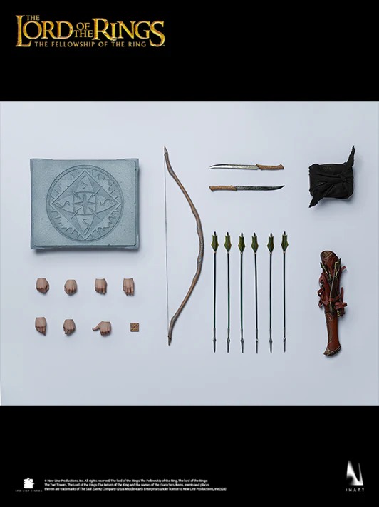 In stock! INART The Lord of the Rings: The Fellowship of the Ring Legolas 1/6 Collectible Figure (Rooted Hair)