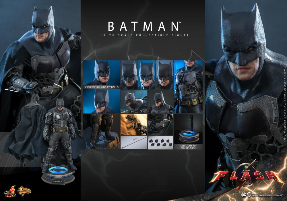 Hot Toys MMS703 The Flash – Batman 1/6 Figure