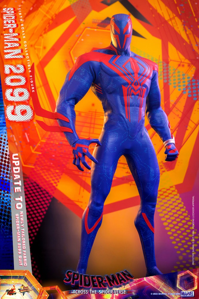 Hot Toys MMS711 Spider Man 2099 Spider-Man: Across the Spider-Verse 1/6 figure