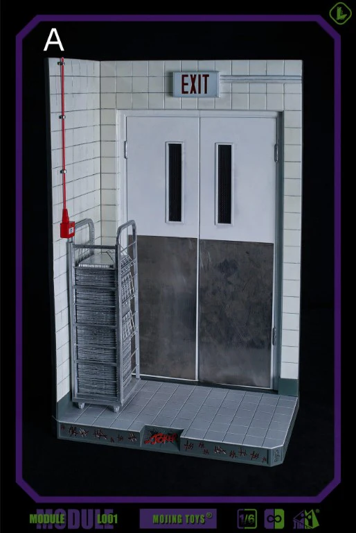 In Stock! mOjingToys Module series 1/6 Joker Kitchen DIORAMA BASE L001 style For JOKER (L001A/B)