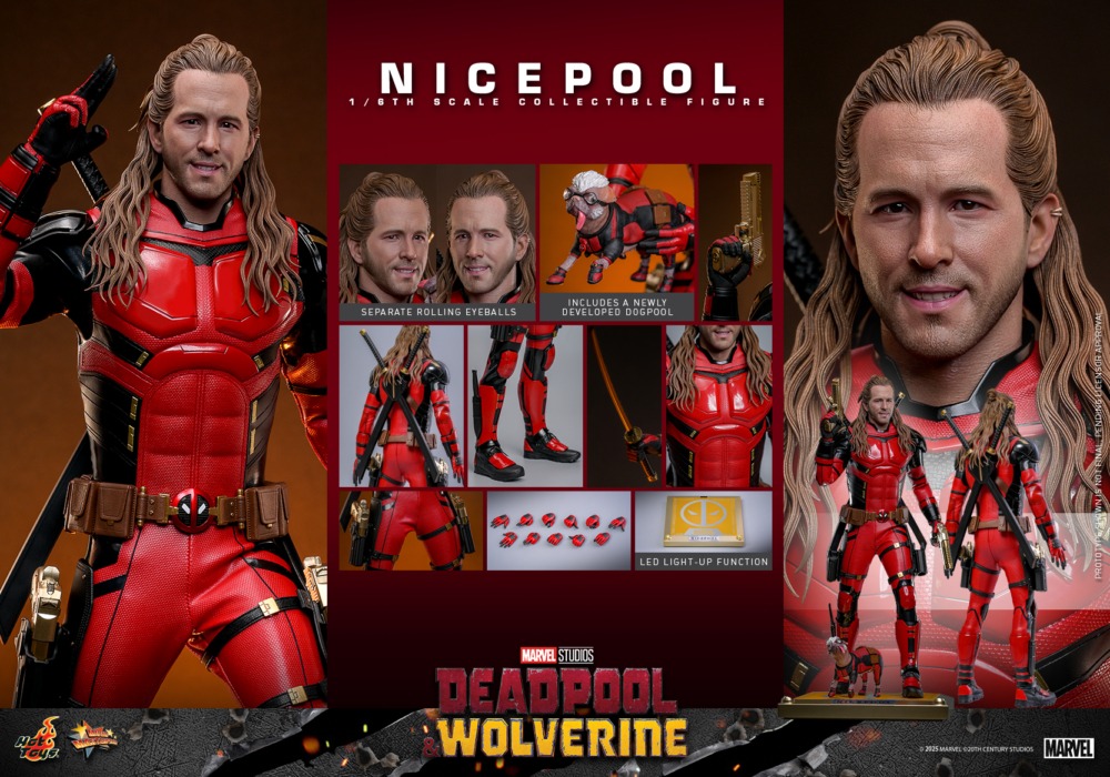 Pre order! Hot Toys MMS788 Deadpool & Wolverine Nicepool 1/6 Figure