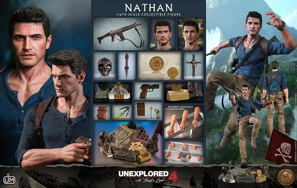 In Stock! LIMTOYS LIM012 1/6 Uncharted 4 Nathan Drake Figure