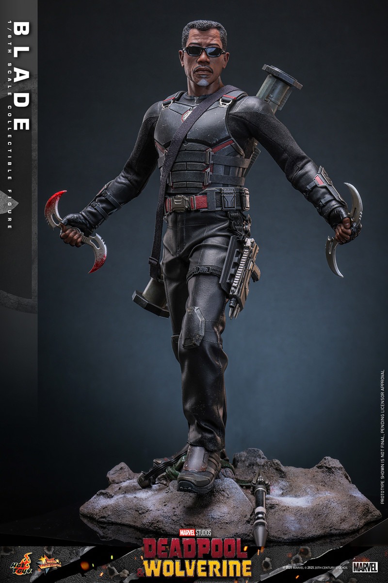 Pre Order! Hot Toys MMS791 Blade - Deadpool & Wolverine COLLECTOR EDITION