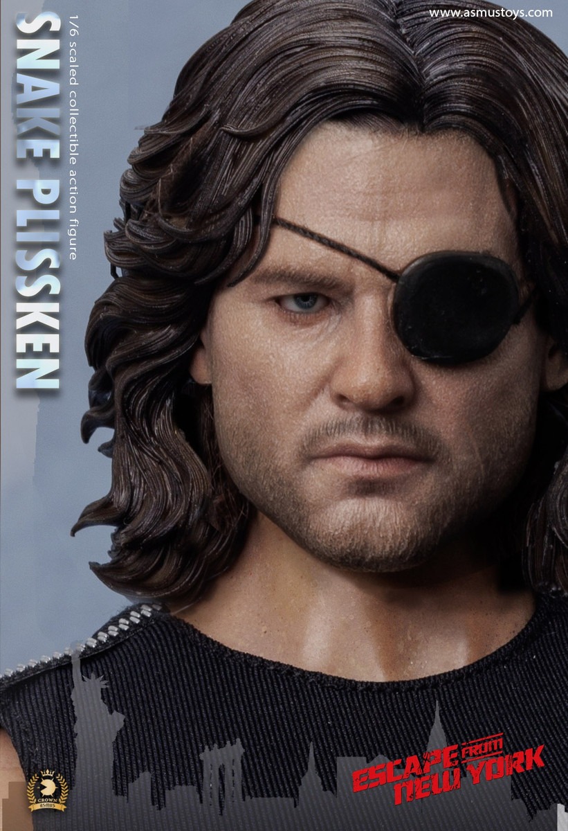 Pre Order! ASMUS TOYS CRW004AS 1/6 SNAKE PLISSKEN Sculpted Hair Version