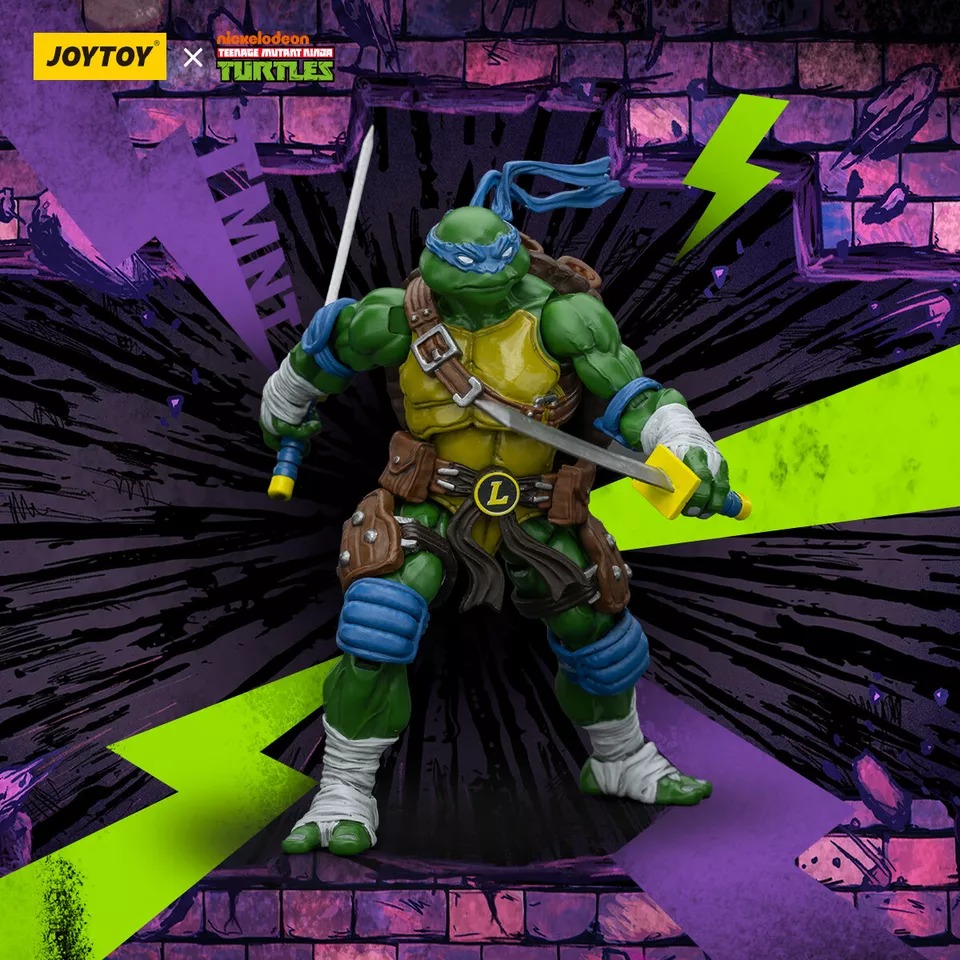 JoyToy Teenage Mutant Ninja Turtles Set of 4 TMNT figure toys