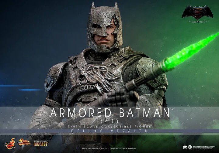 Pre Order! Hoy Toys 1/6 MMS743 ARMORED BATMAN 2.0 DELUXE