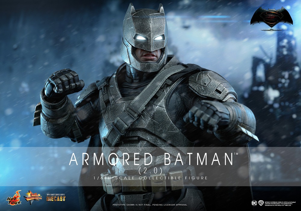 Pre Order! Hot Toys MMS742D62 1/6 Armored Batman (2.0) Batman v Superman: Dawn of Justice