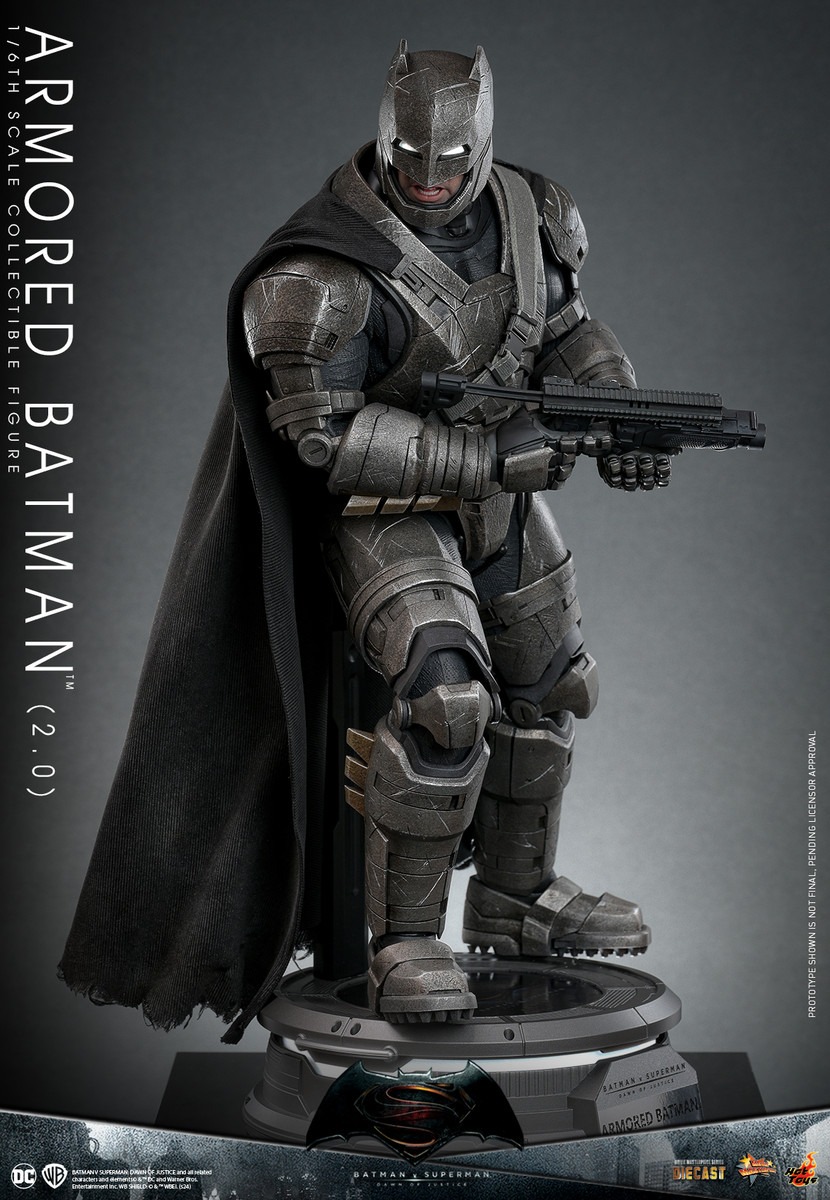 Pre Order! Hot Toys MMS742D62 1/6 Armored Batman (2.0) Batman v Superman: Dawn of Justice