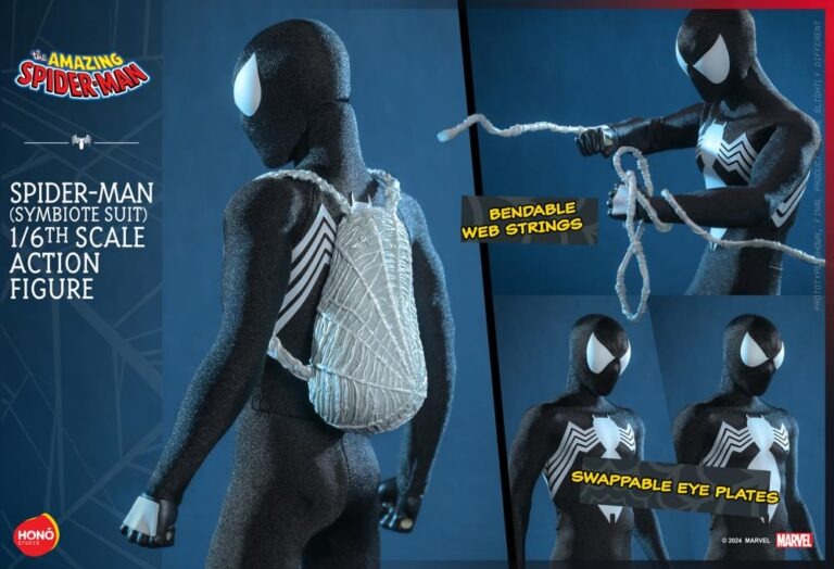Hot Toys Hono Studios HS04 Spider-Man (Symbiote Suit) 1/6 Action Figure  