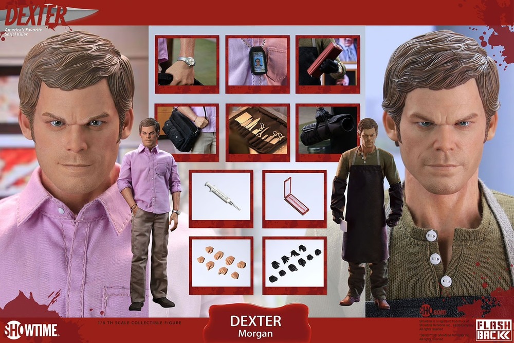 restocking! Flashback Dexter Morgan The Bay Harbor Butcher 1/6 Figure