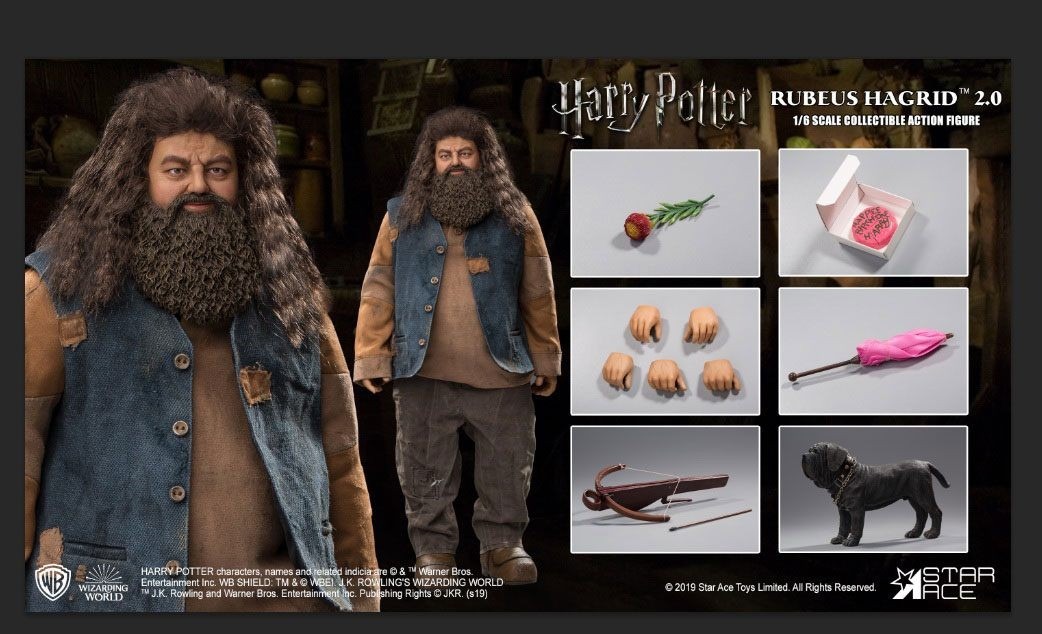 In stock! Star Ace Toys  Rubeus Hagrid 2.0 SA0072 Harry Potter 1/6 Scale Figure