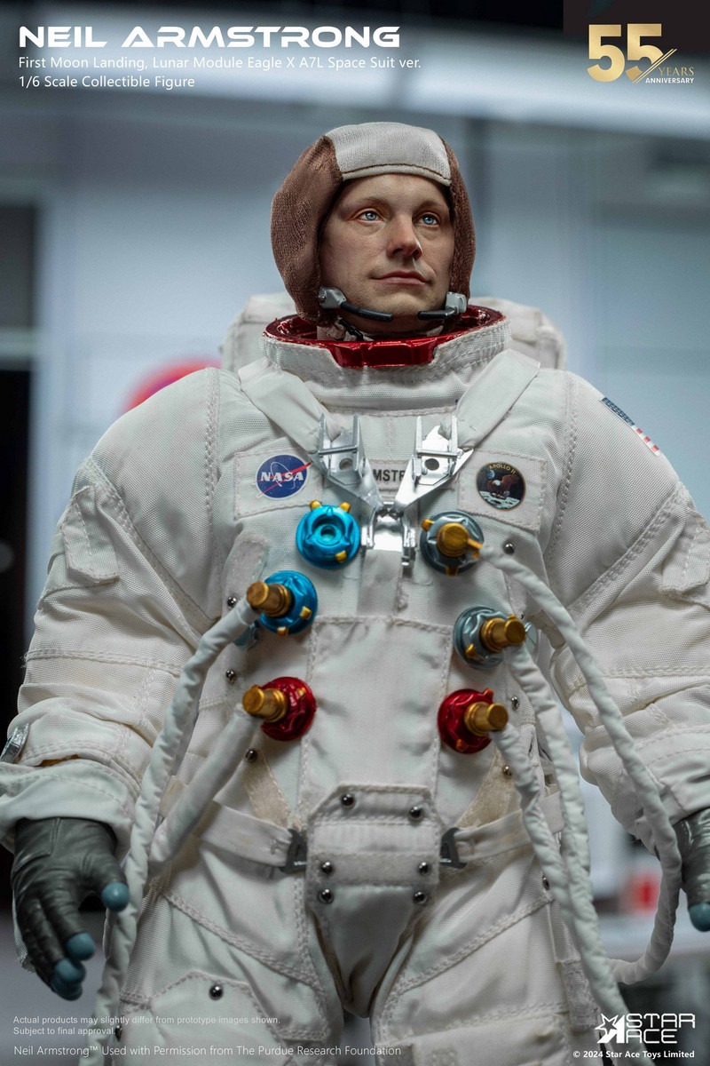 In Stock! STAR ACE Toys 1/6 Neil Armstrong Apollo 11 SA0142 DX Deluex Version