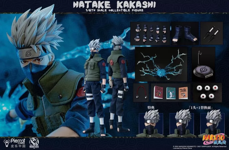 Rocket Toys ROC004 Naruto: Shippuden Kakashi Hatake 1/6 Figure 