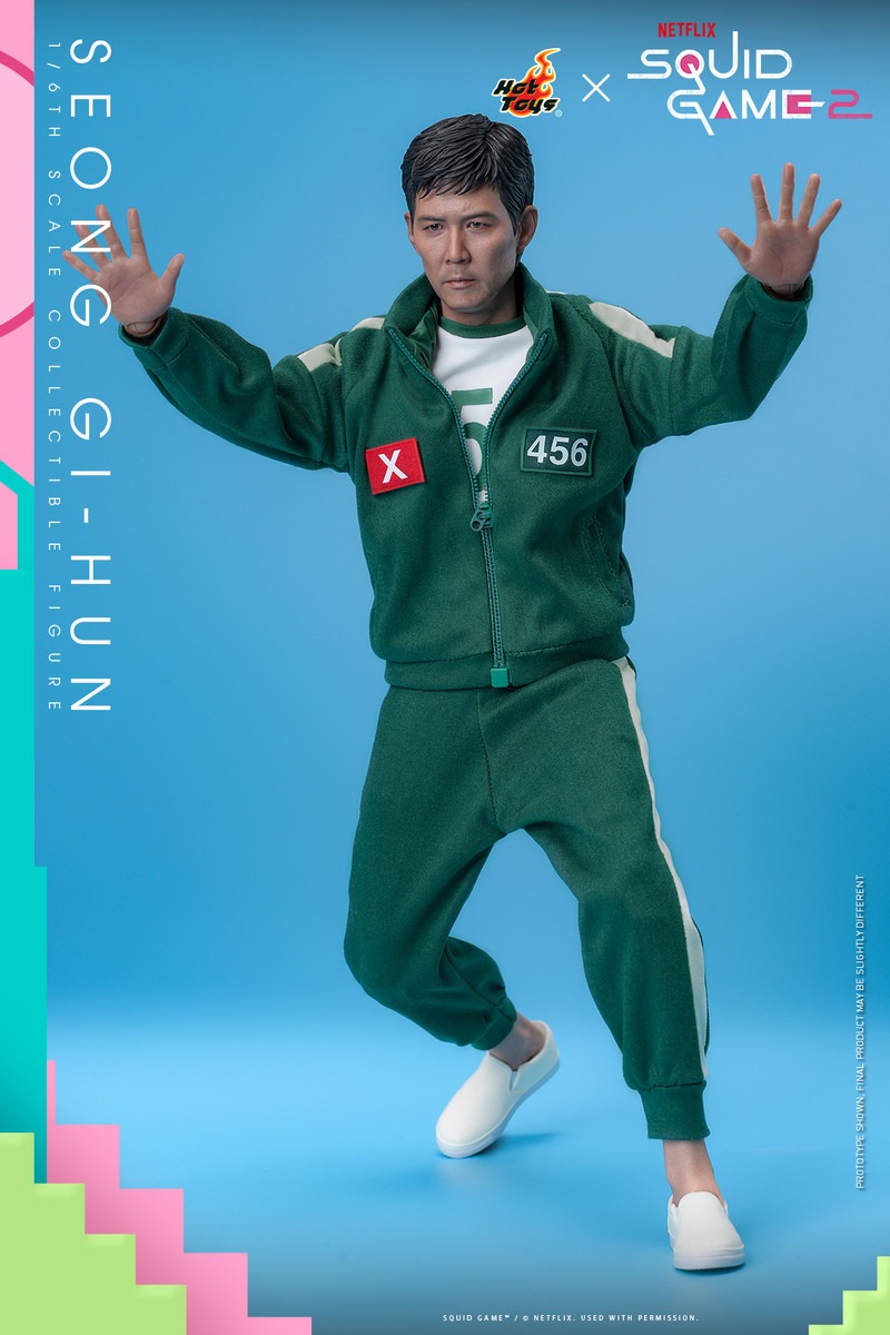 Pre Order! Hot Toys TMS153 Squid Game 2 Seong Gi-hun 1/6th scale Collectible Figure