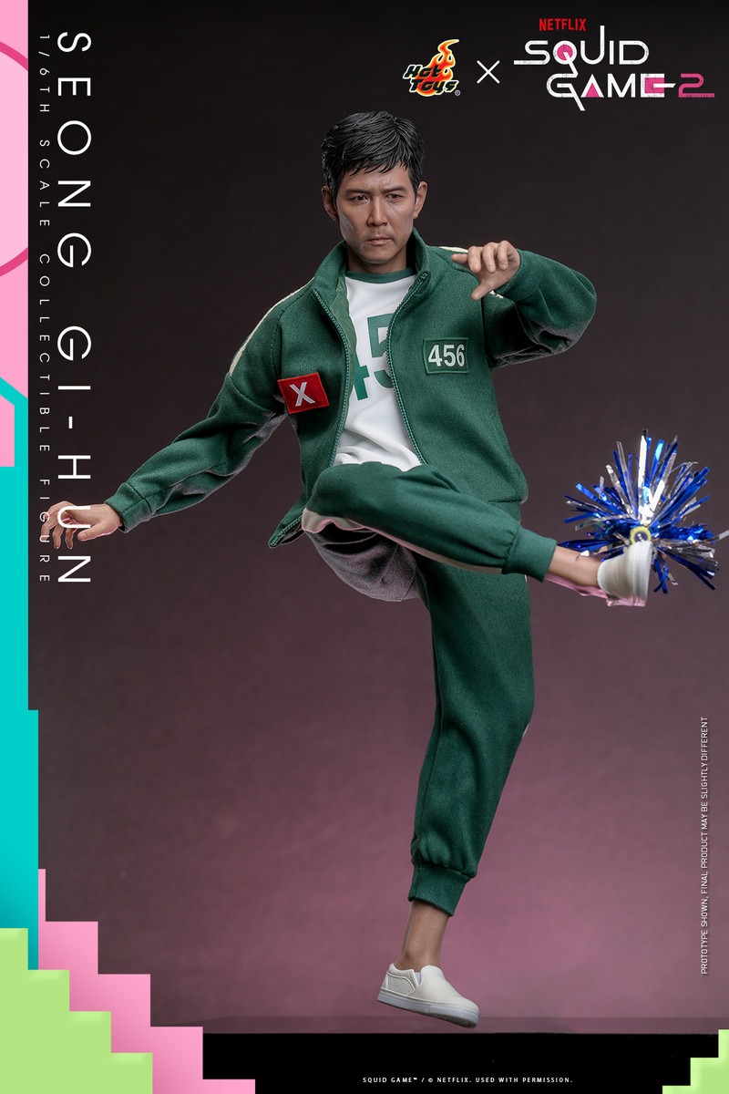 Pre Order! Hot Toys TMS153 Squid Game 2 Seong Gi-hun 1/6th scale Collectible Figure