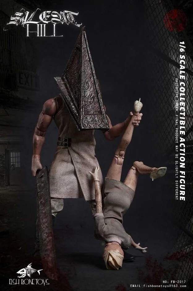 In Stock! FISH BONETOYS FB-Z017 Silent Hill Pyramid Head and Nurse 1/6 Figure