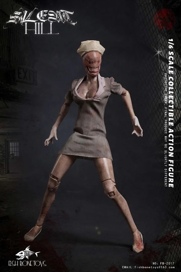 In Stock! FISH BONETOYS FB-Z017 Silent Hill Pyramid Head and Nurse 1/6 Figure