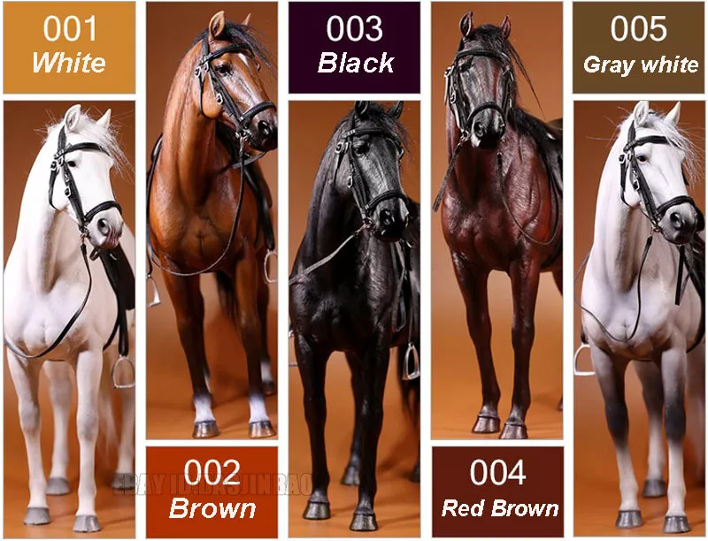 1/6 Mr.Z Hanoverian Horse Animal Resin Toy Figure fit Last Of Us Red dead redemption 