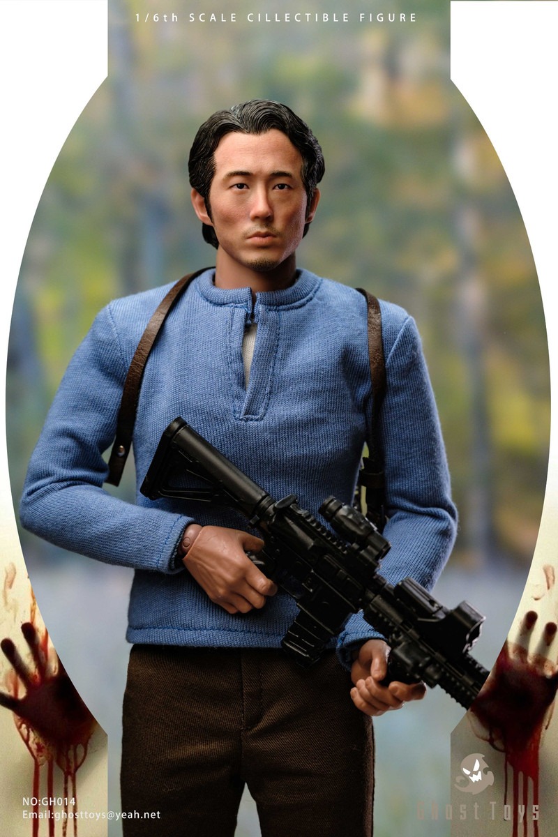 Pre Order! Ghost Toys GH-014 The Walking Dead Glenn Korean 1/6 Figure