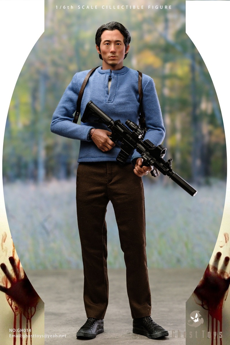 Pre Order! Ghost Toys GH-014 The Walking Dead Glenn Korean 1/6 Figure