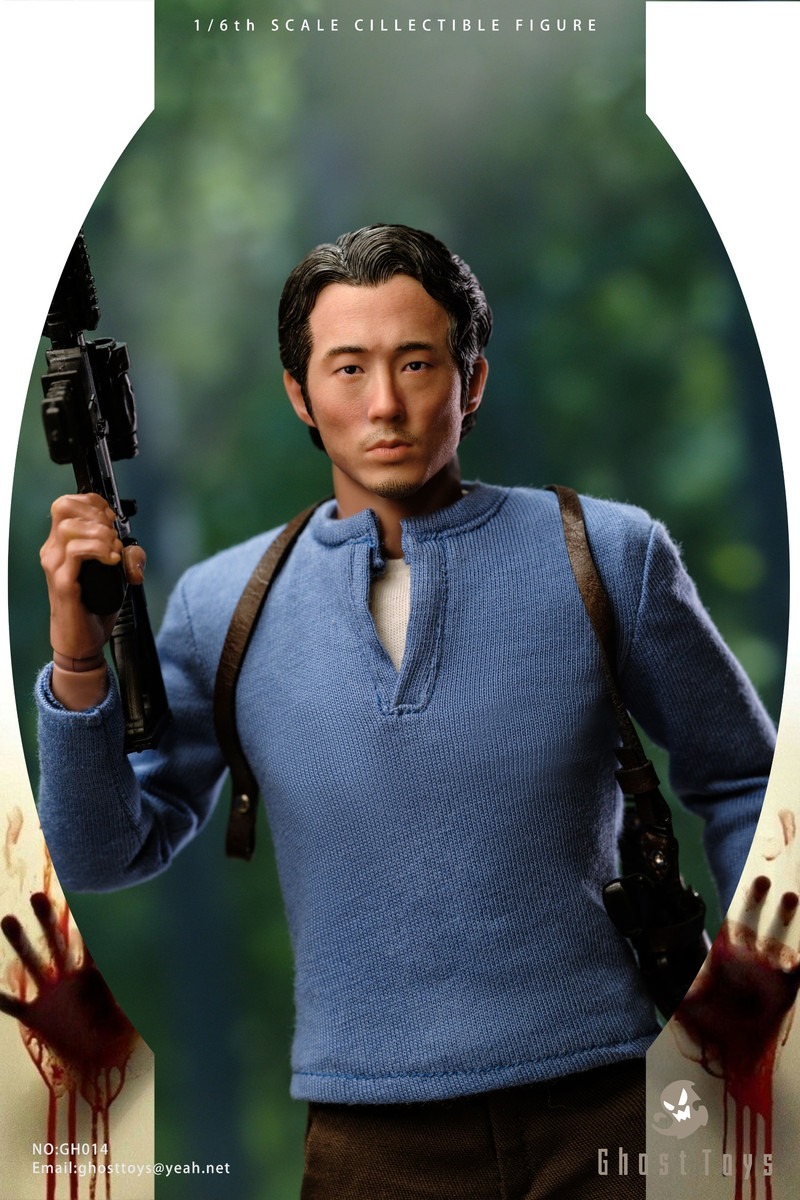 Pre Order! Ghost Toys GH-014 The Walking Dead Glenn Korean 1/6 Figure