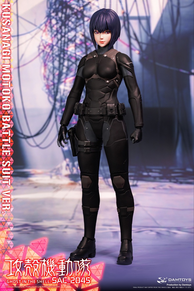 Pre Order! DAMTOYS DMS044 1/6 Motoko Kusanagi Combat Suit Ver. Ghost in the Shell SAC_2045