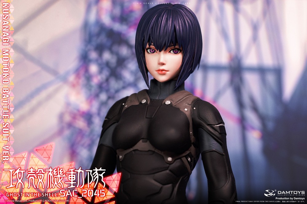 Pre Order! DAMTOYS DMS044 1/6 Motoko Kusanagi Combat Suit Ver. Ghost in the Shell SAC_2045