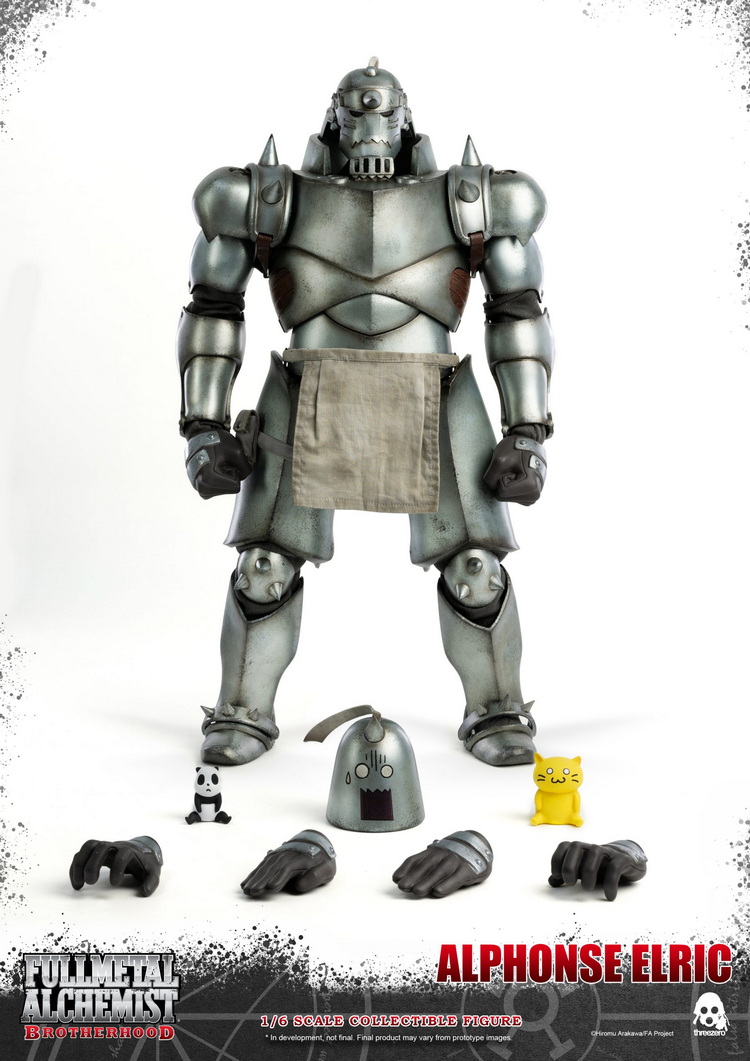 In Stock! Threezero Full Metal Alchemist Edward and Alphonse Elric FigZero 1/6 Scale 2 Pack