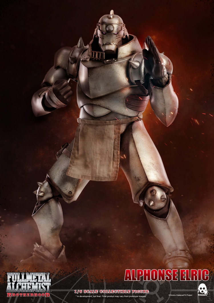 In Stock! Threezero Full Metal Alchemist Edward and Alphonse Elric FigZero 1/6 Scale 2 Pack